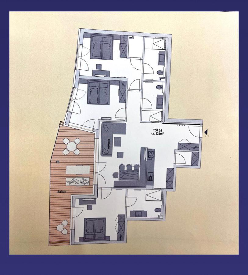 Biancas Luxury Apartment Close Ischgl Spa & Pool Ganze Ferienwohnung Kappl  Exterior foto